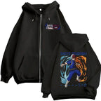 Japan Anime My Hero Academia Zip Up Hoodies Harajuku Fashion Manga Vintage Sweatshirt Men Women Fleece Oversized Tracksuit Coats - Matrix Studios