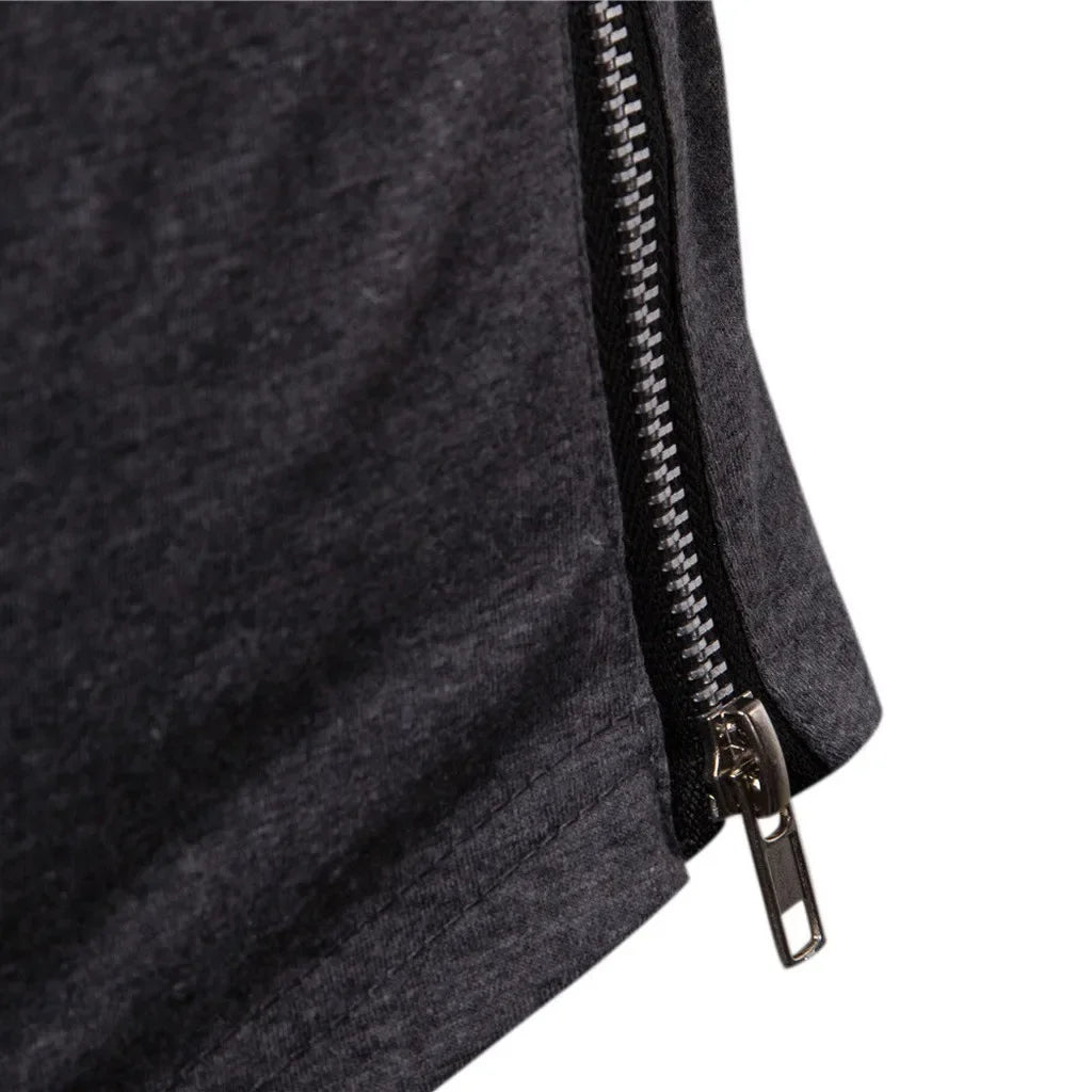 New Embroidery Turtleneck Sweatshirt For Men Japanese Ninja Hoodies Autumn Hip Hop Fleece Pocket Streetwear Oversized Y2K Hoody - Matrix Studios