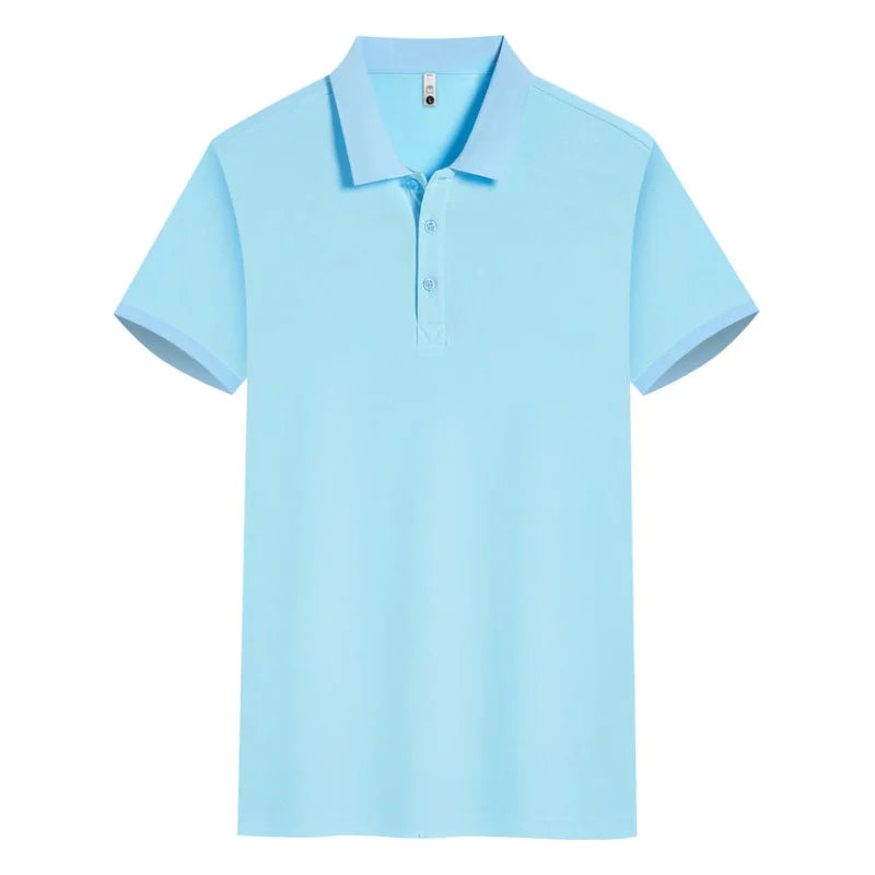 Polo Shirt Custom Logo Causal Embroidery Personal Company Brand Print Men And Women Clothing 16 Colors Summer Fashion Tops - Matrix-studios.com