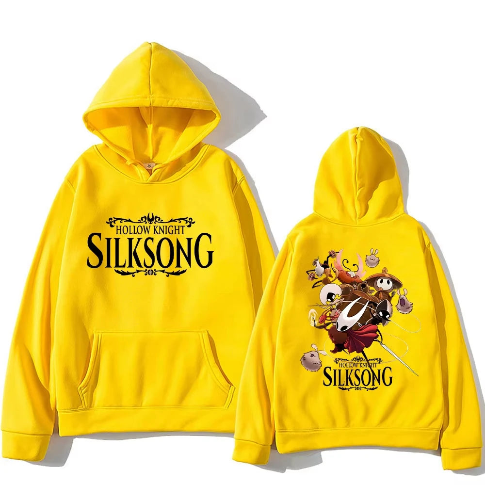 Hollow Knight Silksong Hot Game Hoodies Long Sleeve Fashion Casual Pullovers High Street Women Men Sweatshirt Fashion Streetwear - Matrix Studios