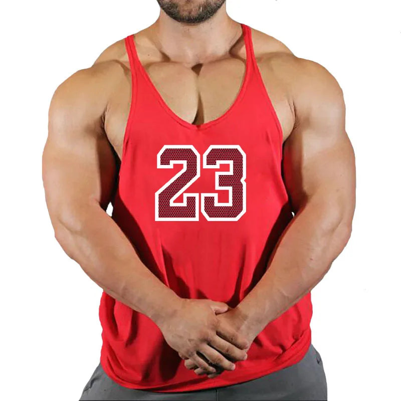 Men's Clothing Gym Vest Vests Bodybuilding Man Top for Fitness Stringer Sleeveless Sweatshirt T-shirts Suspenders Man Clothes - Matrix Studios