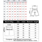 Fashionable Biker Riding Sports Shorts Loose Basketball Gym Breathable Shorts Quick Dry  Fitness Training Workout Male Shorts