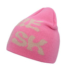 Y2K Letter Knitted Winter Autumn Beanie Cap Men Women Kanye Beanies Gorras Hombre Top Warm Skiing Hat Ear Hats Hip Hop Skullcap - Matrix-studios.com