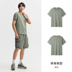 Semir Short Sleeve Men T-Shirt Cotton 2026 Summer New Man Clothing Thin And Versatile T Shirt Couples Solid Color Tops - Matrix Studios