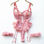 Erotic Underwear Bras Sets For Women Lace Garter Lingerie Intimates 2025 Underwire Bra And Panty Thongs Ladies Underwear Set - Matrix-studios.com