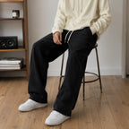 2026 New Streetwear Loose Jeans Men Korean Style Fashion Loose Straight Wide Leg Pants Men's Brand Clothing Black Light Blue - Matrix Studios