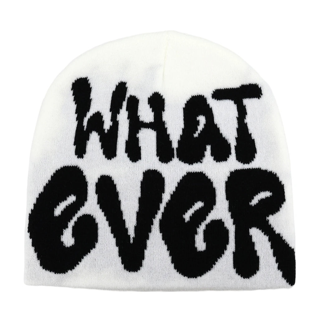 Y2K Letter Butter Knit Hats Skullies Beanies Autumn Winter Warm Hat Men Women Hip Hop Quality Skiing Cap Cycling Windproof New
