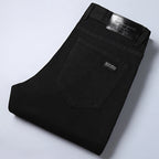 Wthinlee 8 Models Spring Autumn Business Jeans Men Casual Straight Stretch Fashion Classic Work Denim Trousers Brand Clothing - Matrix Studios