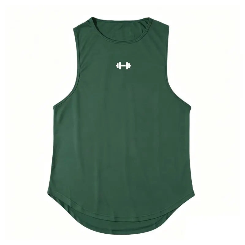 Summer Men's Gym Tank Top Fitness Training Clothing Quick-drying Loose Bodybuilding Sleeveless Shirt Men Fashion Basketball Vest - Matrix Studios