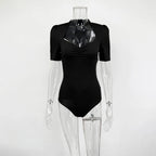 Ticketsx Sexy Lace Dress Set Women Fashion V-Neck See-Through Patchwork Pleated Slim Skirts Set Elegant Party Evening Dress Set - Matrix-studios.com