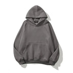 Unisex hoodie high-quality sweater hip-hop fashion casual top trendy spring and autumn solid colorcomfortable new style2024 - Matrix Studios