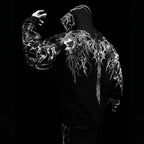 2025New American Style Men's Hooded Sweatshirt Trendy Brand Dark Style Sports Fitness High Street Autumn Winter Men's Sweatshirt - Matrix Studios