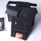 Men Fashion Straight Jeans Men 2024 New Stretch Slim Fit Pants Comfortable Soft Business Denim Trousers Male Brand Clothing - Matrix Studios