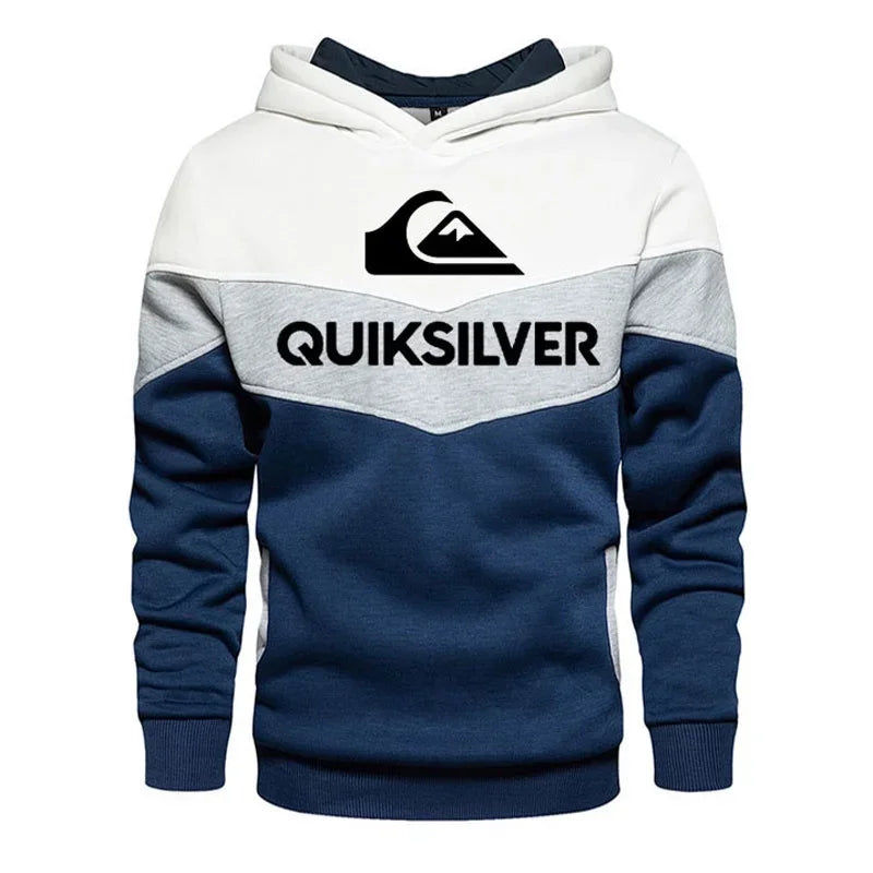 2025 New Men's Hoodie Splicing Outdoor Leisure Sportswear Street Fashion Men's Warm Wool Hoodie Autumn/Winter Coat - Matrix Studios