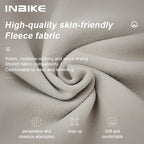 INBIKE Warm Thermal Cycling Jersey Set for Women Comfortable Fleece Road Bike Bib Pants Windproof Road MTB Clothing with Pockets - Matrix-studios.com