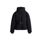 Chic Hooded One Piece Women's Winter Ski Suits Belt Stand Collar High Waist Pockets Overall Jumpsuits 2026 New Lady Warm Skiwear - Matrix Studios