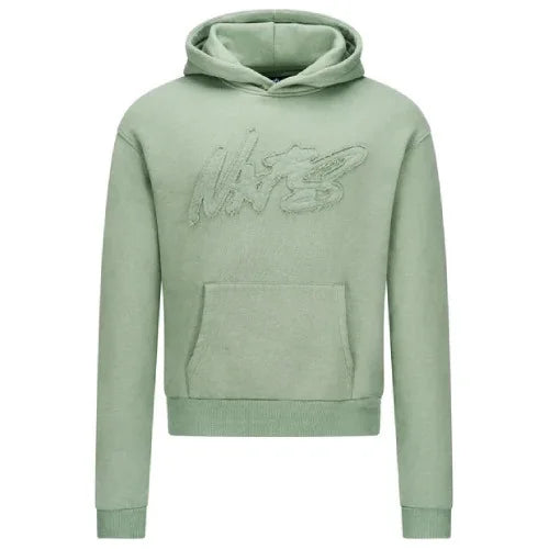 Letter patch embroidered hooded sweatshirt suit new fashion brand loose hip hop street retro pullover trousers suit hot sale