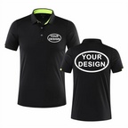 Summer Quick Drying POLO Shirt Logo Custom Printing Embroidery Golf Custom Your Logo Sports T-shirt Top - Matrix-studios.com