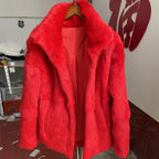 Fancy Rani Real Fur Coat Women Natural Rabbit Winter Jacket Leather And Fur Women's Long Clothing Female Outerwears With 2025 - Matrix Studios