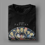 Paprika Satoshi Kon Anime Film Montage T Shirts Men's  100% Cotton T-Shirts Crew Neck  Tees Short Sleeve Clothing 4XL 5XL - Matrix-studios.com