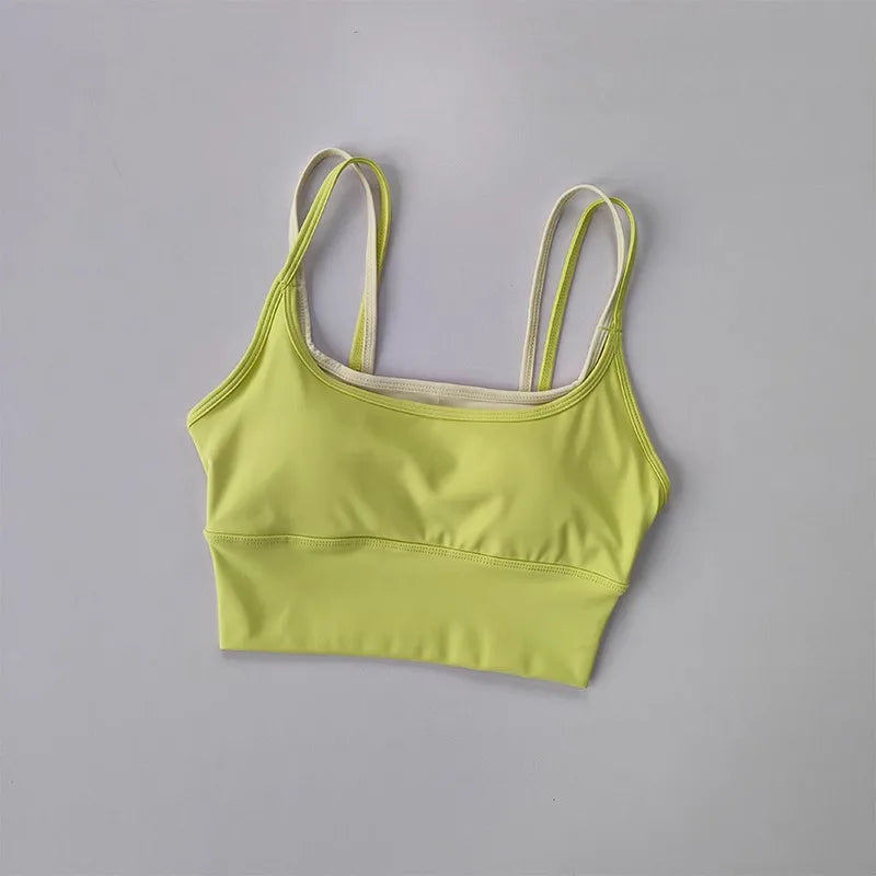 Sports Bra for Women Gym Vest Yoga Beauty Black Tube Top Running Sports Bra Fitness Yoga Crop Top Underwear Sexy Sport Bra Top - Matrix Studios
