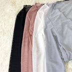 Fashion Elegant Women Sexy See Through Solid Cardigans Long Sleeve Mesh Vintage Lace Up Crop Tops Streetwear Short Cardigans - Matrix Studios