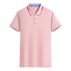 Summer Casual Short-sleeved Polo Shirt POLO Shirt Personal Company Customization Embroidery Printing Personalized Design Top - Matrix-studios.com
