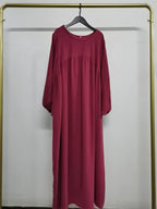 Eid Plain Modest Khimar Abaya Dubai 2024 Muslim Islam Arabic Palestine Abayas For Women Kaftan Dress Caftan Robe Femme Musulmane - Matrix-studios.com