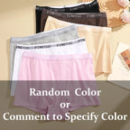 3Pcs Women's Panties Cotton Seamless Sports Boxers Underwear Female Solid Color Briefs Lingerie Intimate Underpant Finetoo S-XXL - Matrix Studios