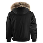 New Winter Men Hooded Fur Collar Down Jackets Male Outwear Casual Fleece Parkas Warm Coats Good Quality Men Slim Fit Jackets 3XL - Matrix Studios