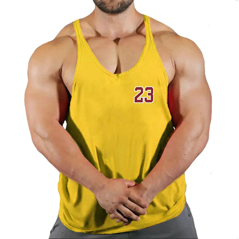 Men's Clothing Gym Vest Vests Bodybuilding Man Top for Fitness Stringer Sleeveless Sweatshirt T-shirts Suspenders Man Clothes - Matrix Studios