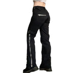 Dark Punk Y2k Grunge Low Waist Emo Jeans Mall Gothic Women Black Patchwork Electro Pants Fashion Streetwear Alt Clothes - Matrix-studios.com