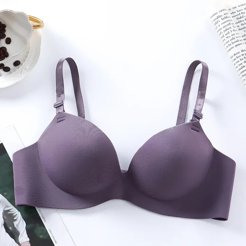 Women Seamless Bra Sexy Push Up Bralette No Wire Girls Students Breathable Lingerie Fashion 3/4 Cup Wireless Female Lingerie - Matrix Studios
