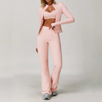 2/3PCS Yoga Suit Sports Set Gym Set Women Tracksuit Running Workout Clothes Long Sleeve Sports Bra Athletic Wear Yoga Clothing - Matrix-studios.com