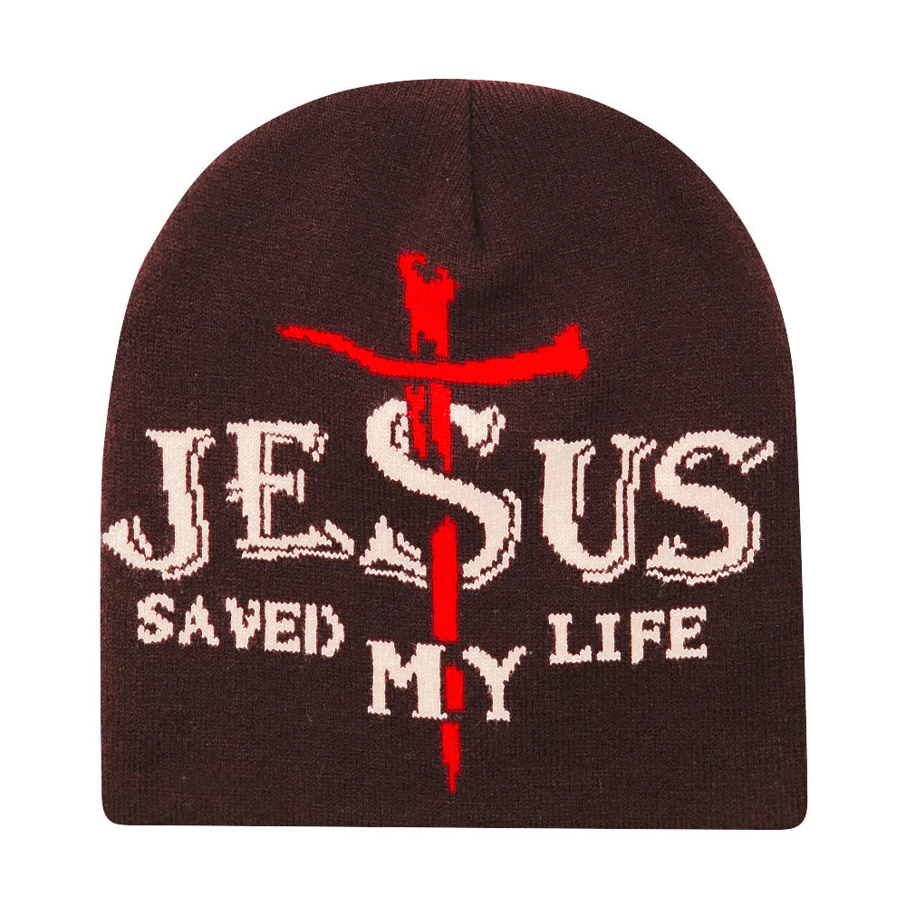 New Autumu Winter Keep Warm Knit Hat Women Men Skiing Beanies Outdoor Cold Hat Cycling Skullcap Fashion Letter Y2K Hiphop Beanie