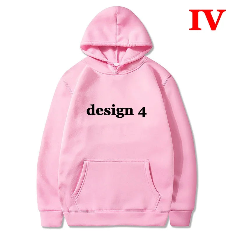 Men Hoodies Loose Casual Clothing Women Fashion Long Sleeve Hooded Pullover Personality Design Streetwear Sweatshirts - Matrix Studios