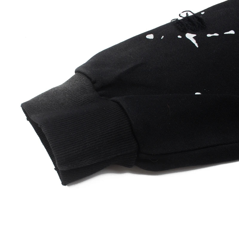 2XL SATOSHI NAKAMOTO Jacket Street Splashed Ink Classic Retro Letter Print Washed Worn Zipper Hooded Sweatshirt Men Wom Hoodyen - Matrix-studios.com