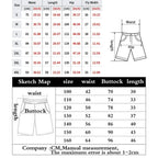 Y2K Harajuku Men's Shorts Letter-printed Sweatpants Fashion Quick-drying Shorts Street Hip Hop Breathable Loose Unisex Shorts