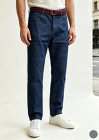 2026 NEW Men Men's Fashion Business Jeans Classic Style Casual Stretch Slim Jean Pants Male Brand Denim Trousers Black Blue Me - Matrix Studios
