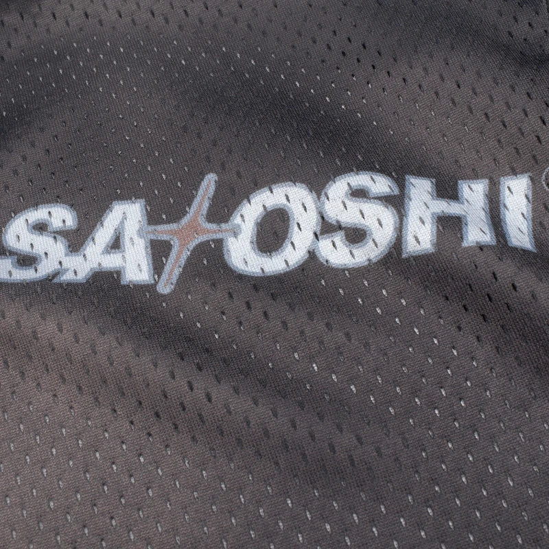 Mesh Patchwork Men Women 2XL No.18 Jersey Black SATOSHI Long Sleeve Nail Bead Racing Print Tshirts Loose Street Sports Pullover - Matrix-studios.com