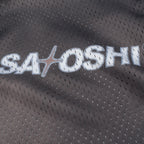 Mesh Patchwork Men Women 2XL No.18 Jersey Black SATOSHI Long Sleeve Nail Bead Racing Print Tshirts Loose Street Sports Pullover - Matrix-studios.com