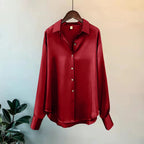2025Spring Shirt And Blouses New Sweater Cardigans Woman Top Knitted Korean Long Sleeve Lapel Button Elegance Sweet Casual Coats - Matrix-studios.com