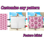 Tax Free Retro Tribal Ethnic Polynesian Women Seaside Sexy Style Sarong Soft And Comfortable Fabric Samoan Pattern Print Design - Matrix Studios