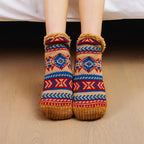 Fall Winter Non‑Slip Floor Socks Super Soft Warm Slipper Socks Unisex Snow Sleep Carpet Yoga Socks for Men Women Indoor House - Matrix Studios