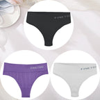 3PCS/Set Women's Panties Sexy Underwear FINETOO Large Size Thong Women Seamless Panties High Waist Girls Thongs M-2XL - Matrix Studios