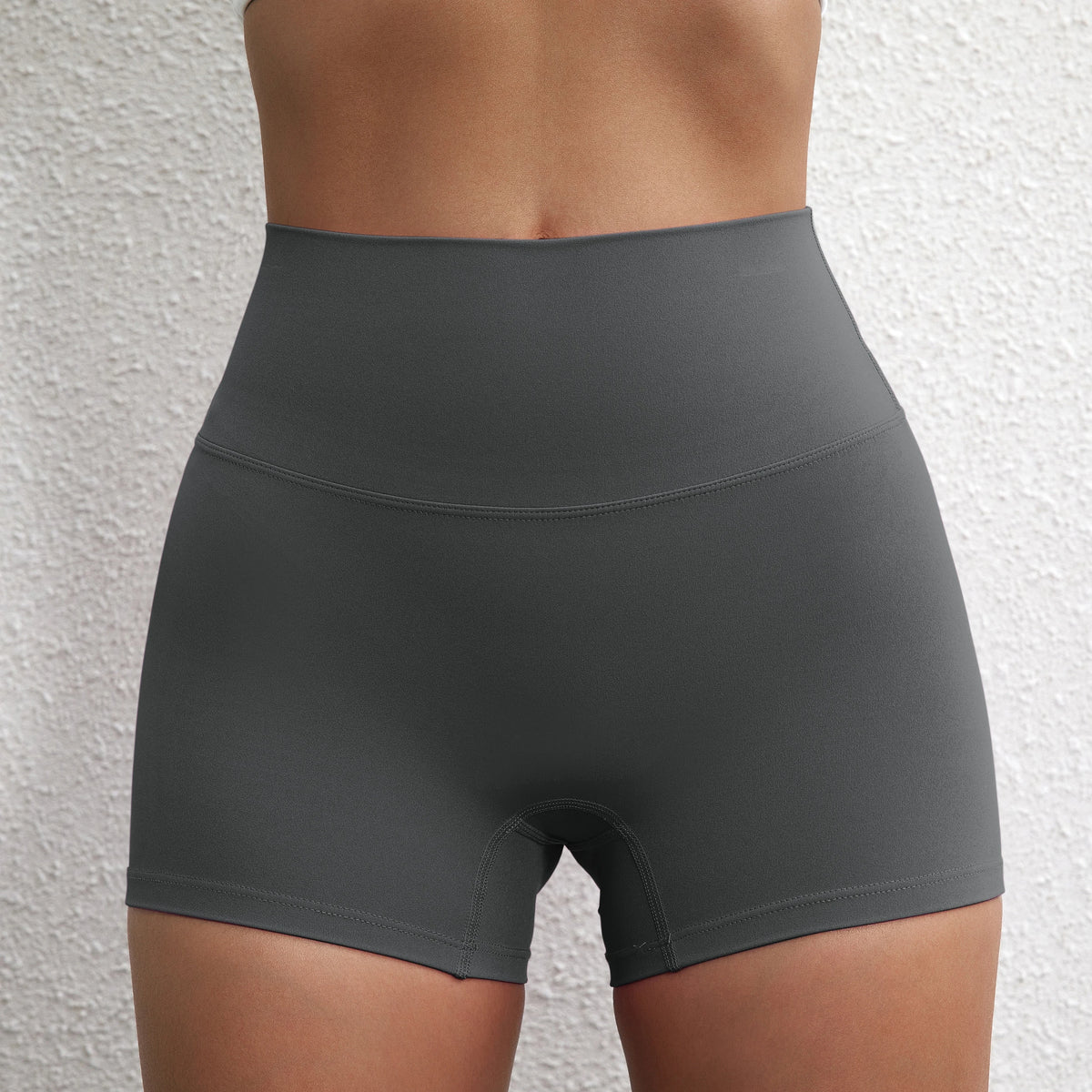 Sexy Solid Color High Waist Athletic Yoga Short Leg Cycling Women Fitness Sport Short Comprehensive Training Jogging Squat Proof - Matrix Studios