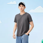 Semir Short Sleeve Men T-Shirt Cotton 2026 Summer New Man Clothing Thin And Versatile T Shirt Couples Solid Color Tops - Matrix Studios