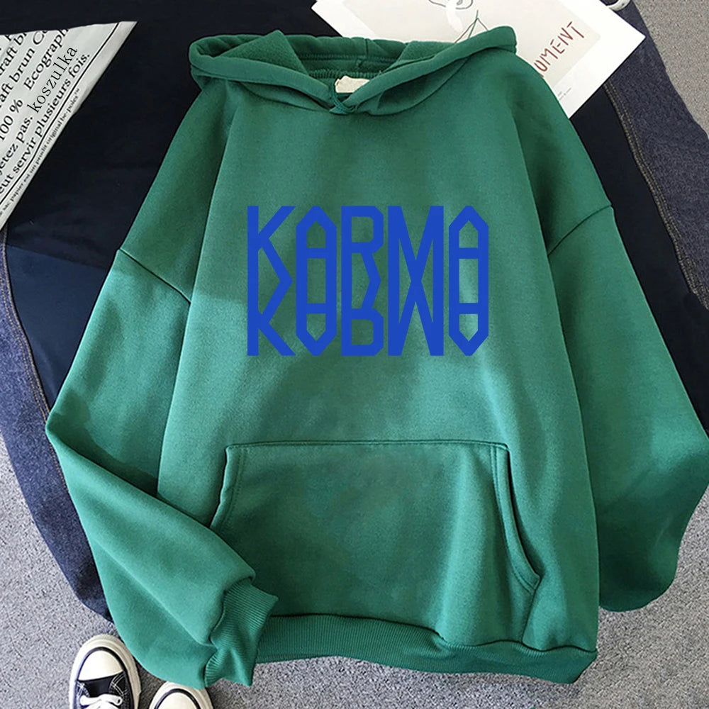 2025 New Album KARMA Hoodie Hot Song Ceremony Retro Women/men Hoodies Autumn Winter Clothes Aesthetic Sweatshirt Vintage - Matrix Studios