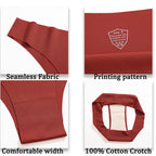 FINETOO 6Pcs/Set Ice Silk Seamless Underwear Low Waisted Brazilian Pants Breathable High Elasticity Lingerie Intimates Panties - Matrix Studios