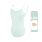 Ballet Leotards for Women Camisole Dance Leotards Adjustable Straps Sleeveless Dancing Ballet Bodysuit Adult Gymnastics Leotard - Matrix-studios.com